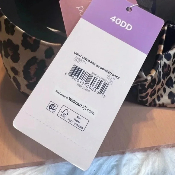 Secret Treasures Leopard Print 40DD NWT Bra - Picture 6 of 6